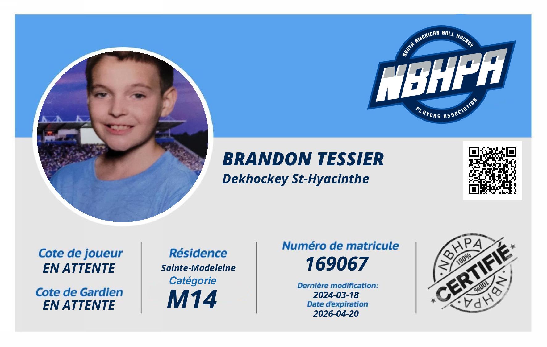 Brandon Tessier