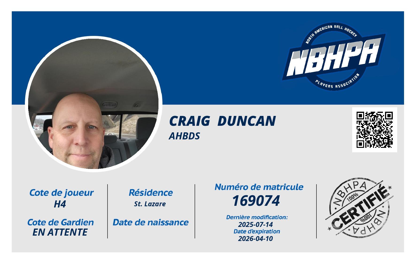 Craig  Duncan 