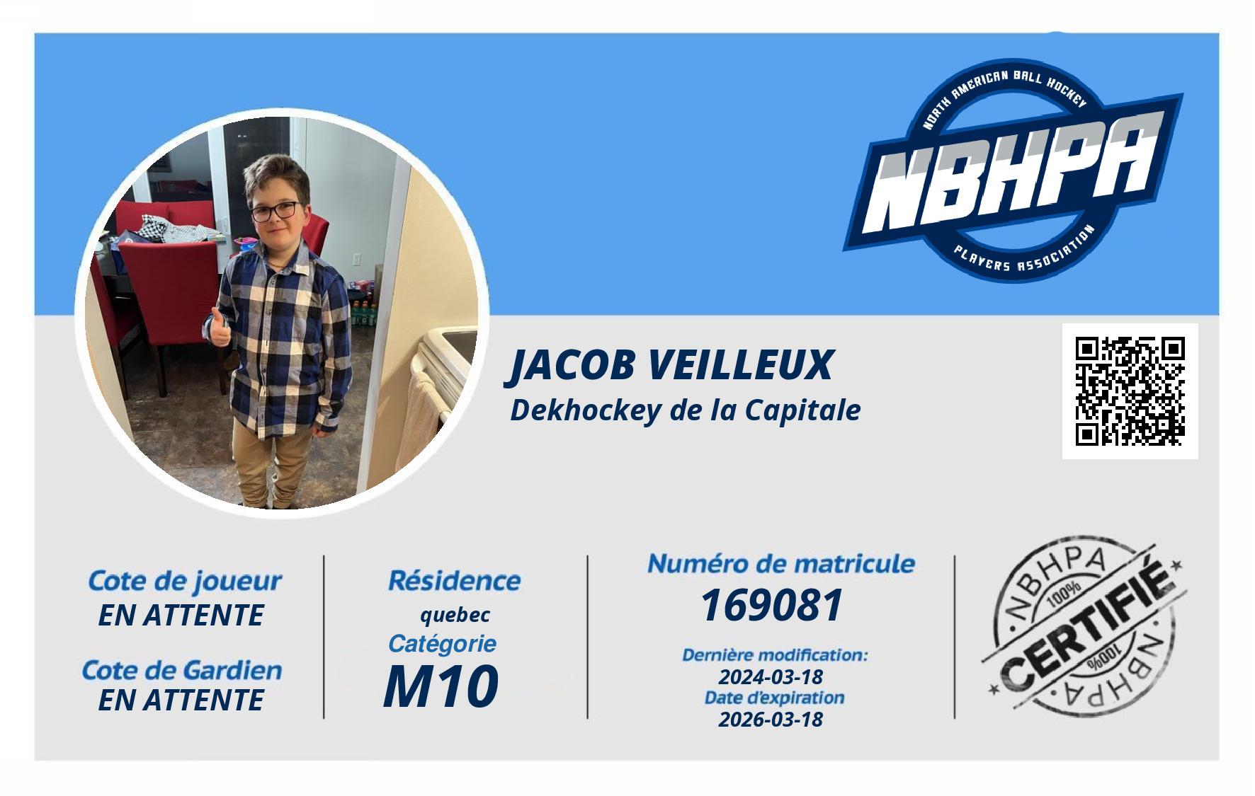 Jacob Veilleux