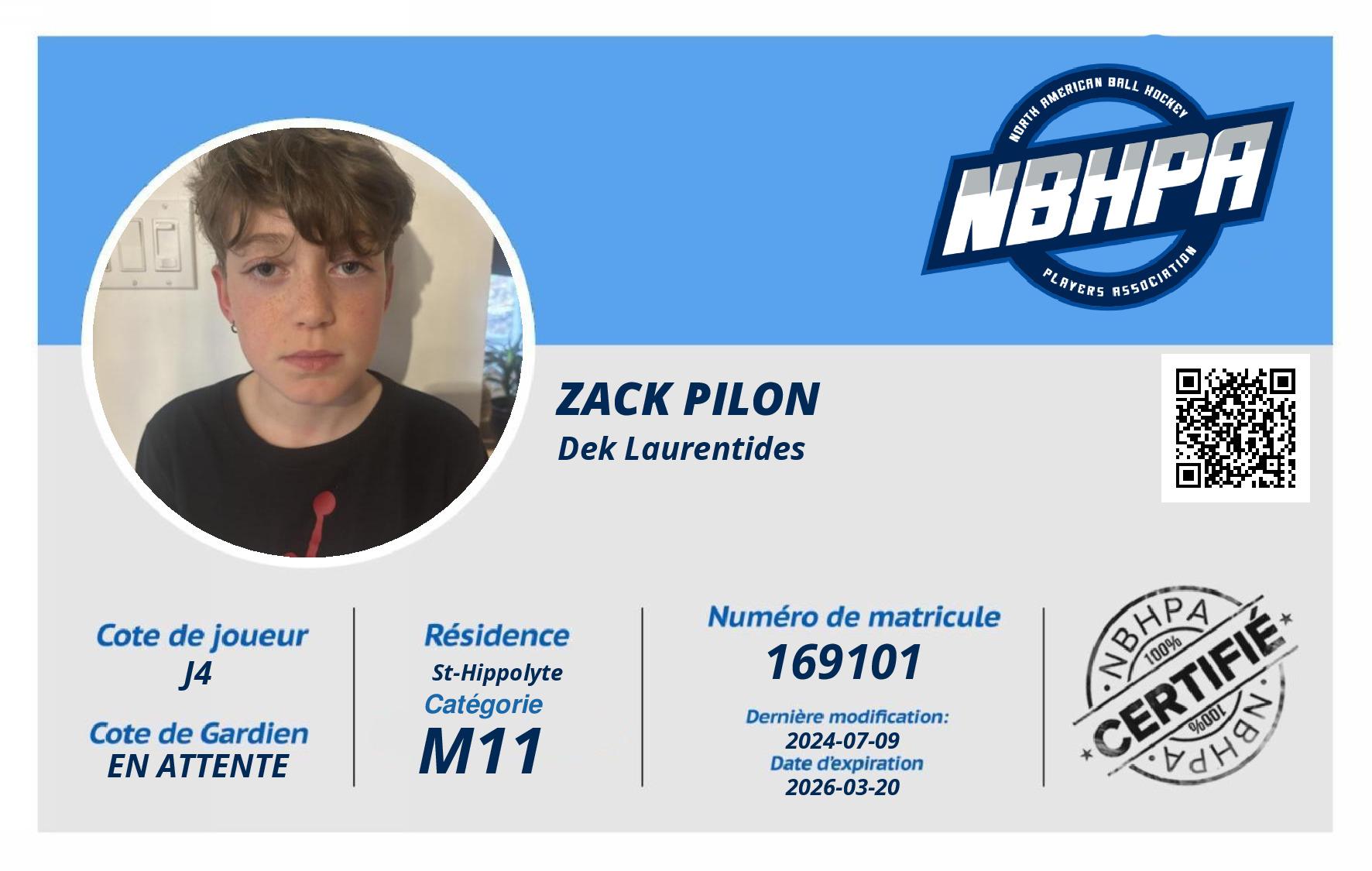 Zack Pilon