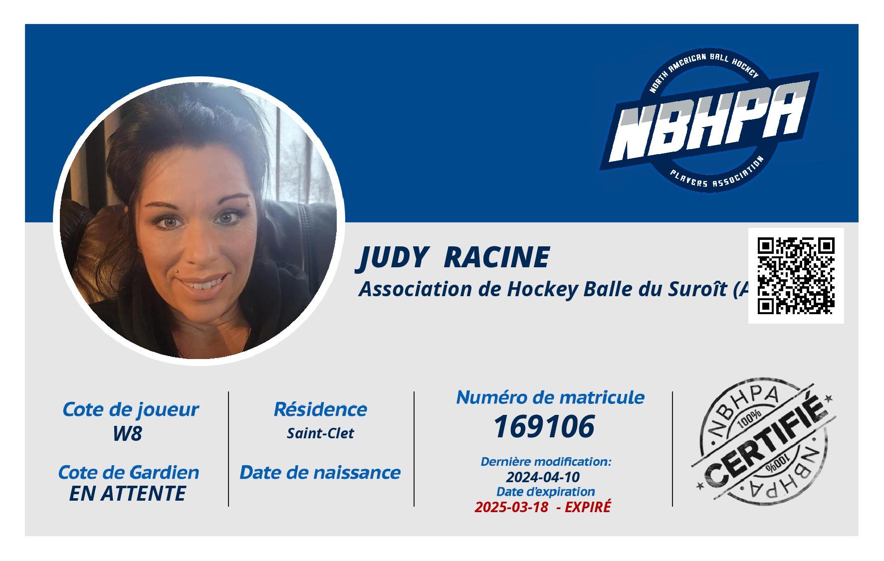 Judy  Racine 