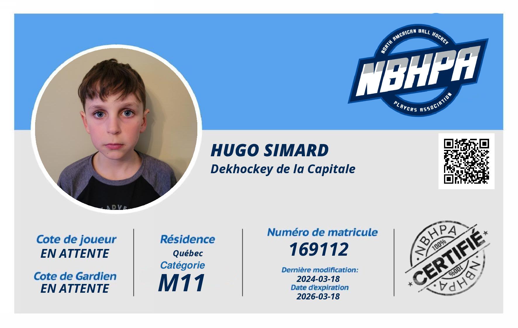 Hugo Simard