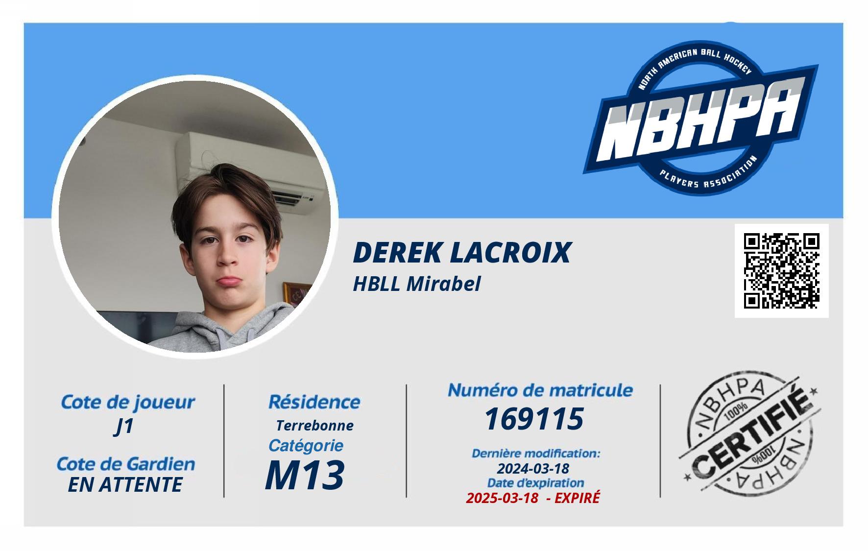 Derek Lacroix