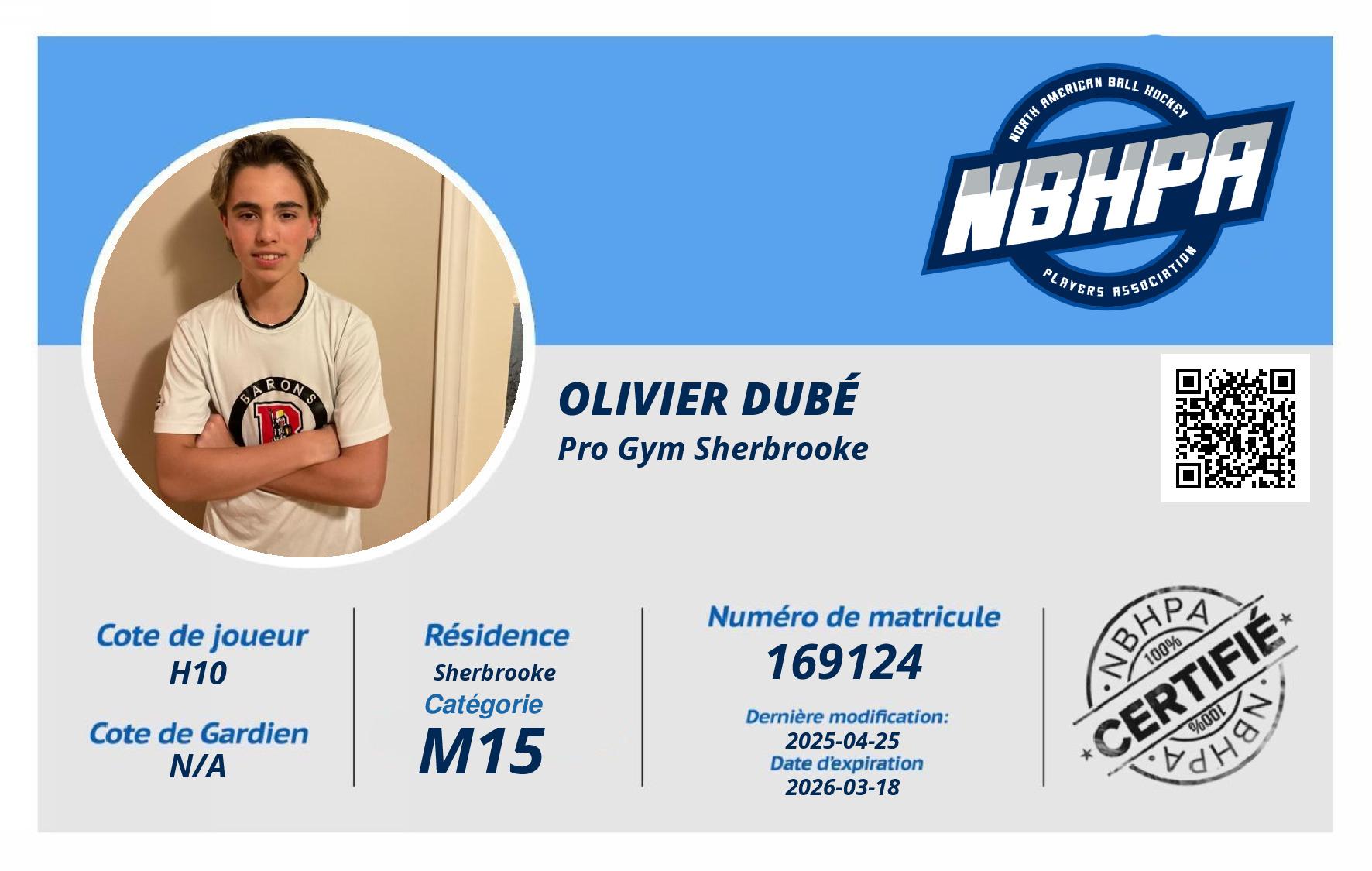 Olivier Dubé