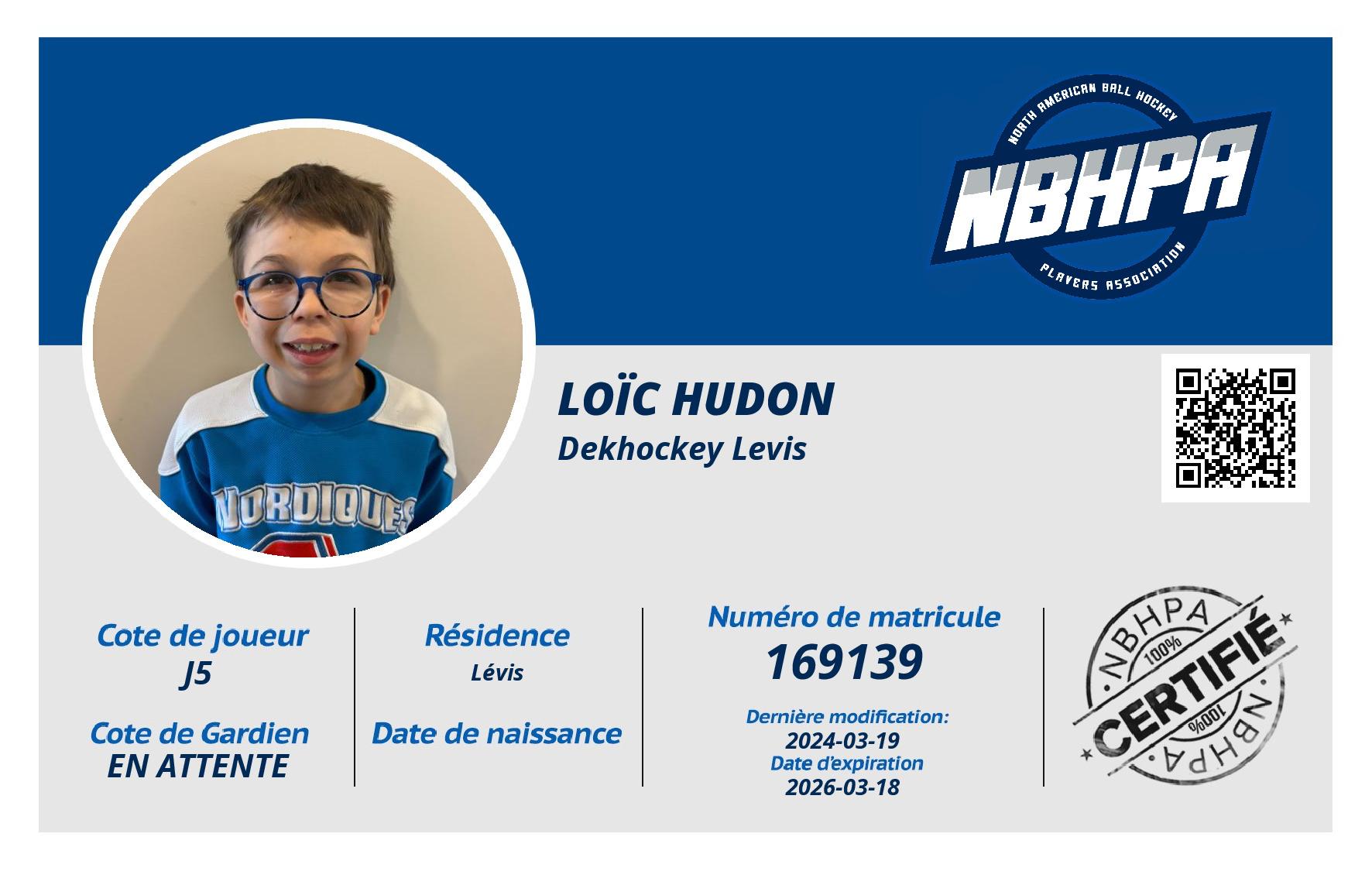 Loïc Hudon