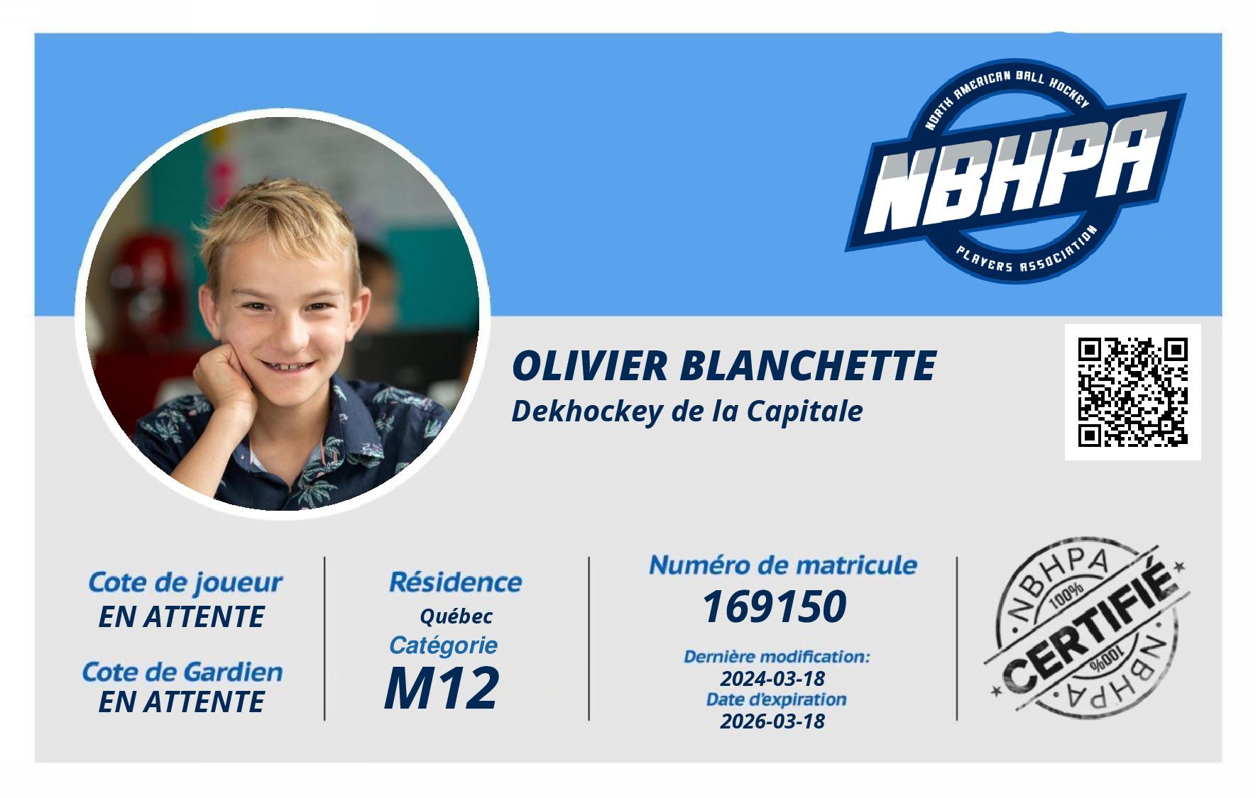 Olivier Blanchette