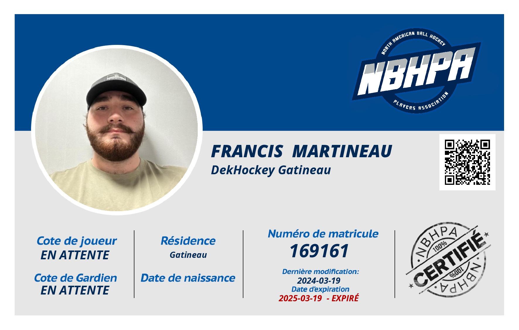 Francis  Martineau