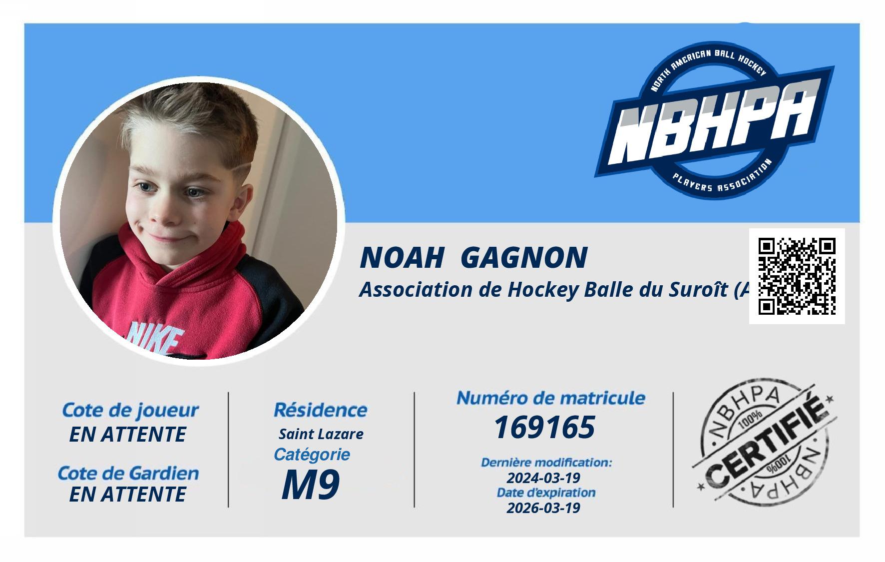 Noah  Gagnon
