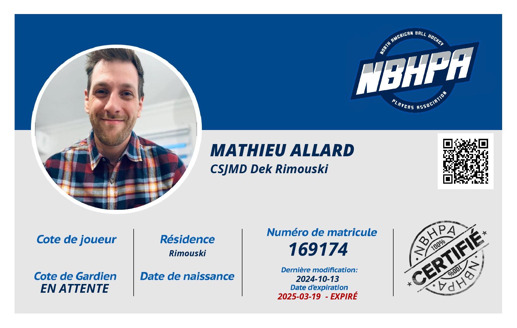 Mathieu Allard