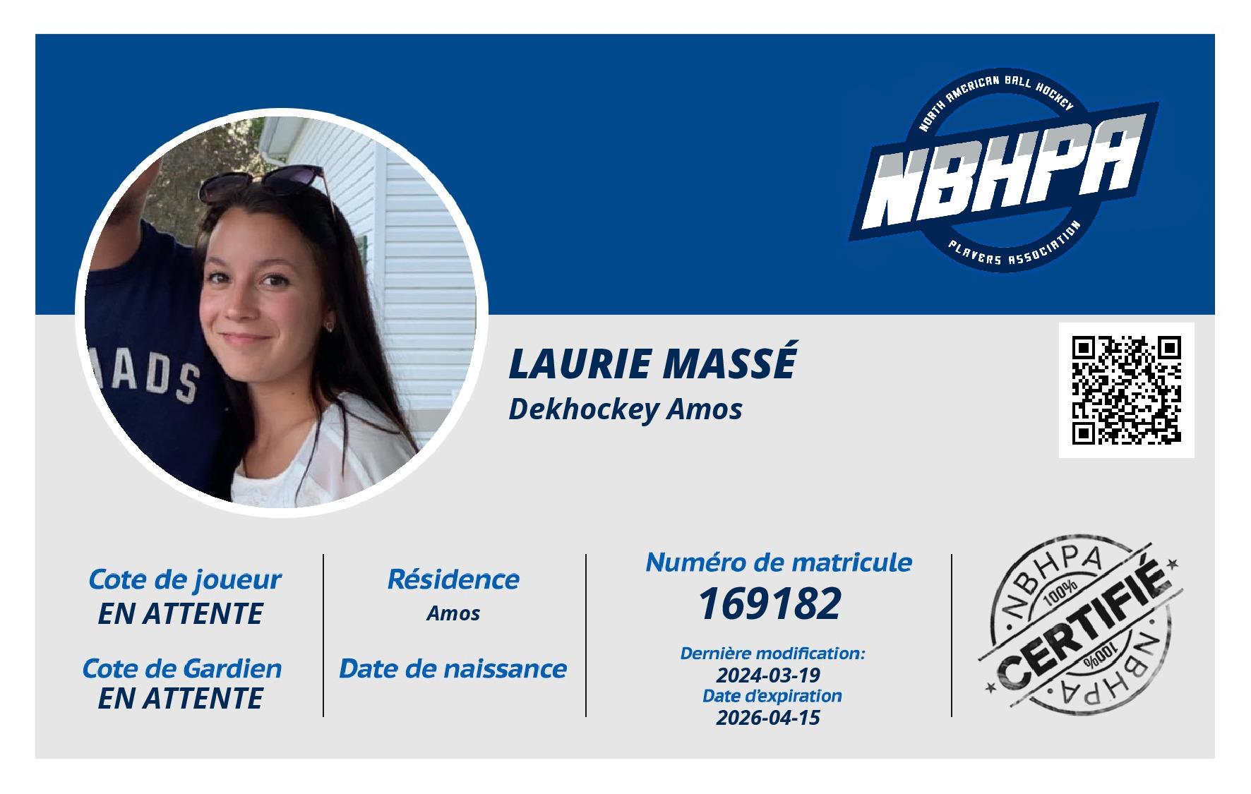 Laurie Massé