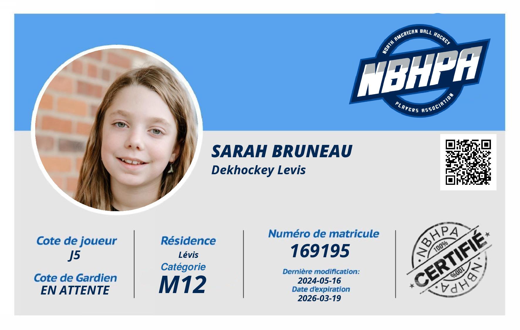 Sarah Bruneau