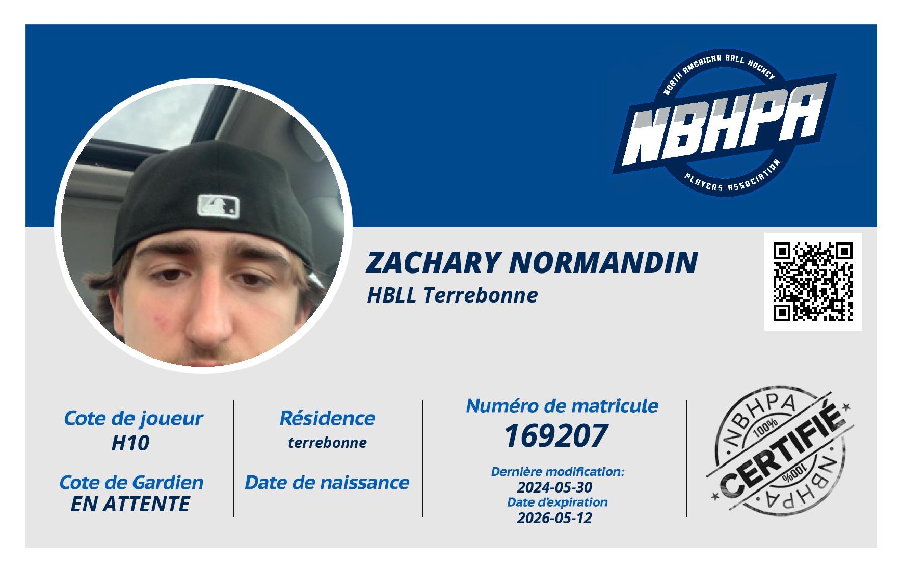 Zachary Normandin