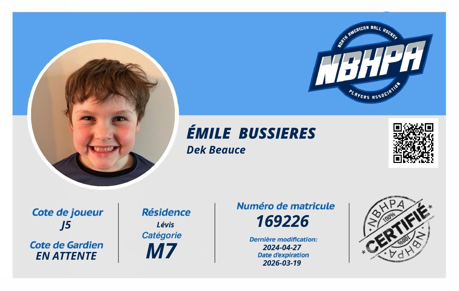 Émile  Bussieres