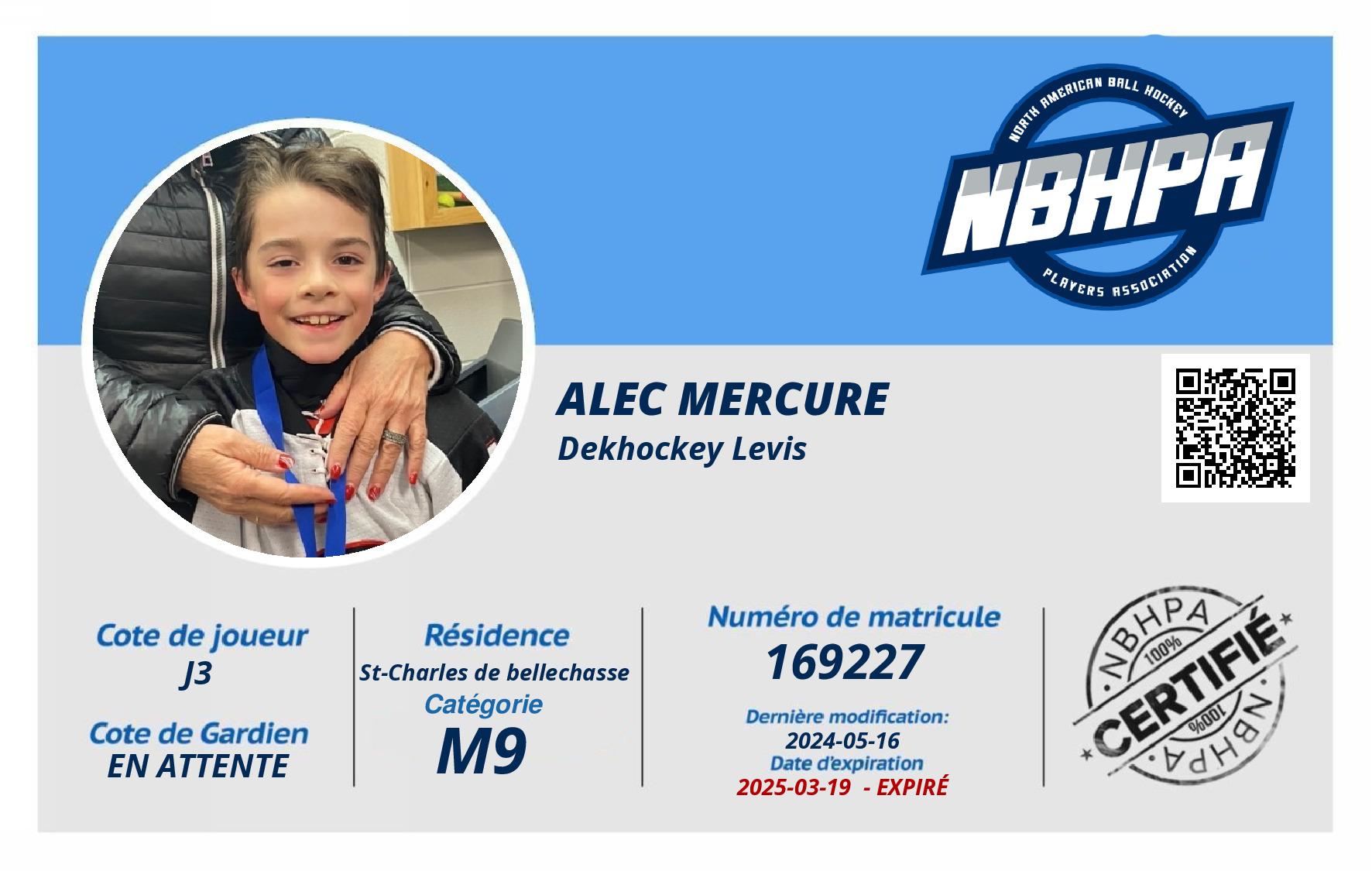 Alec Mercure