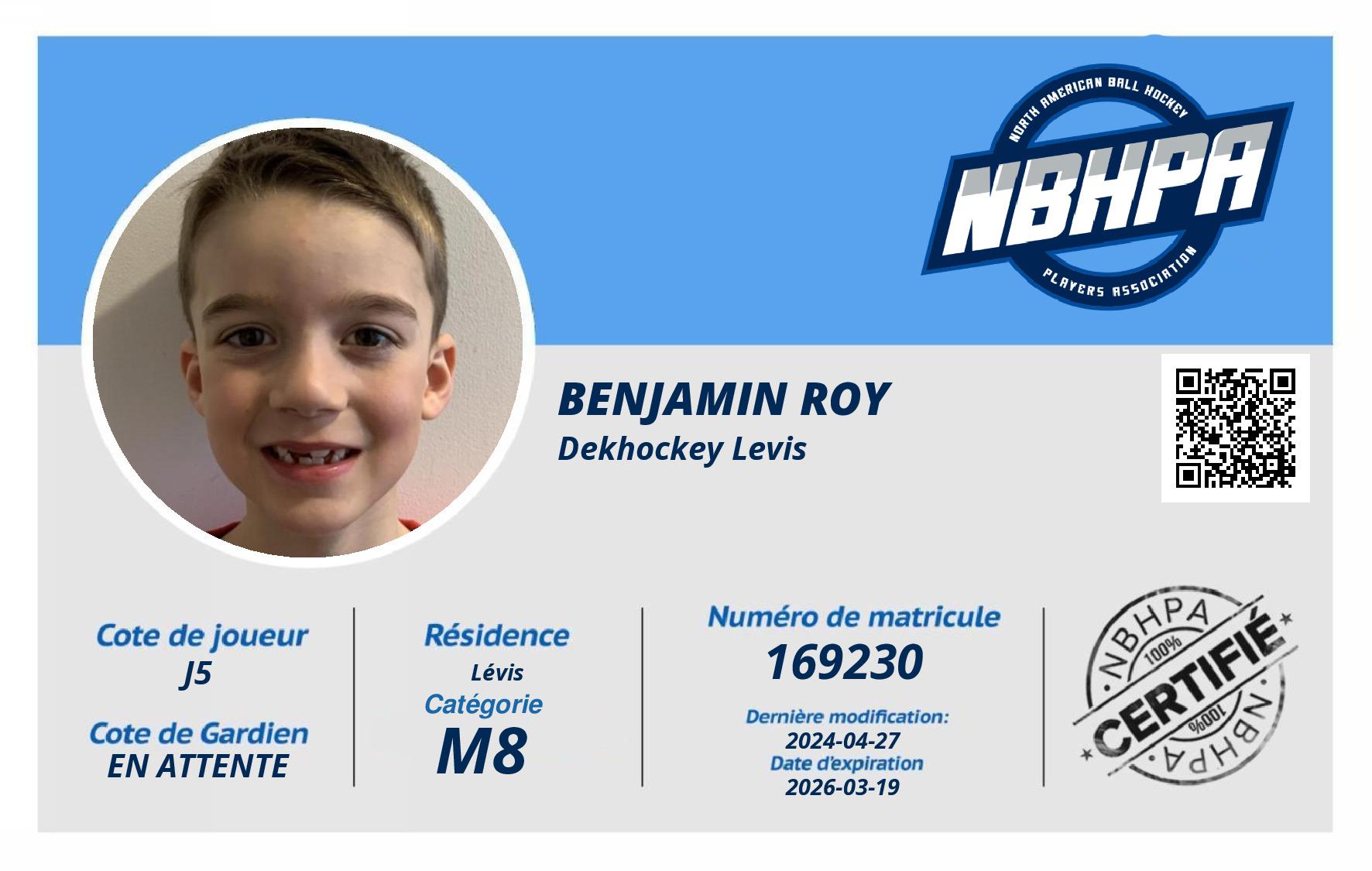 Benjamin Roy