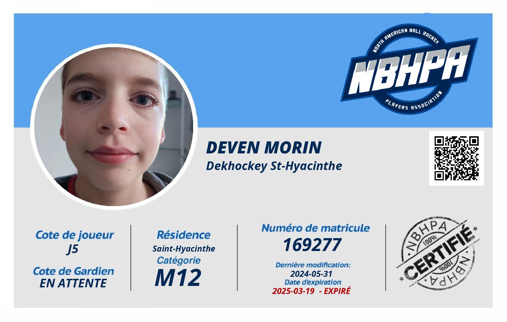 Deven Morin