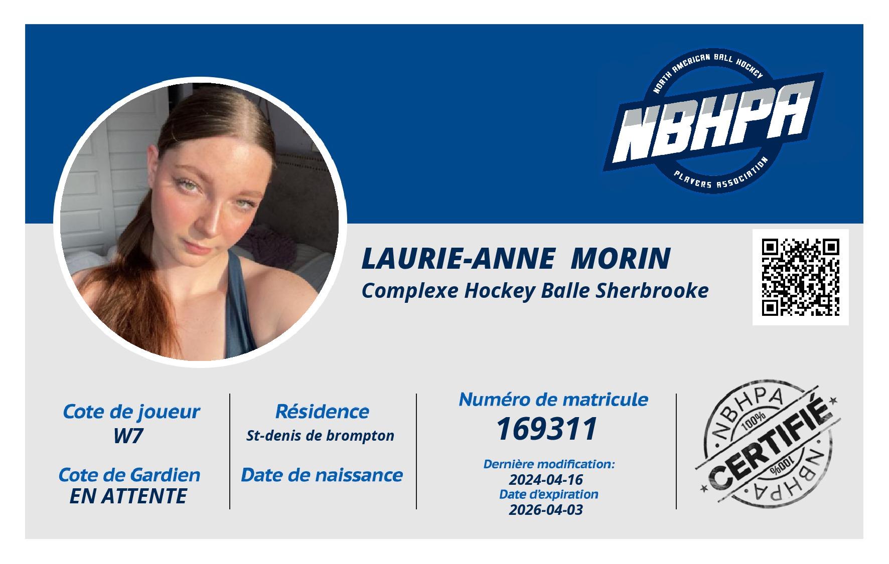 Laurie-Anne  Morin