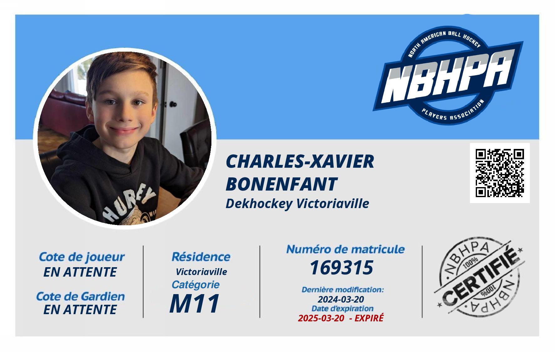 Charles-Xavier Bonenfant