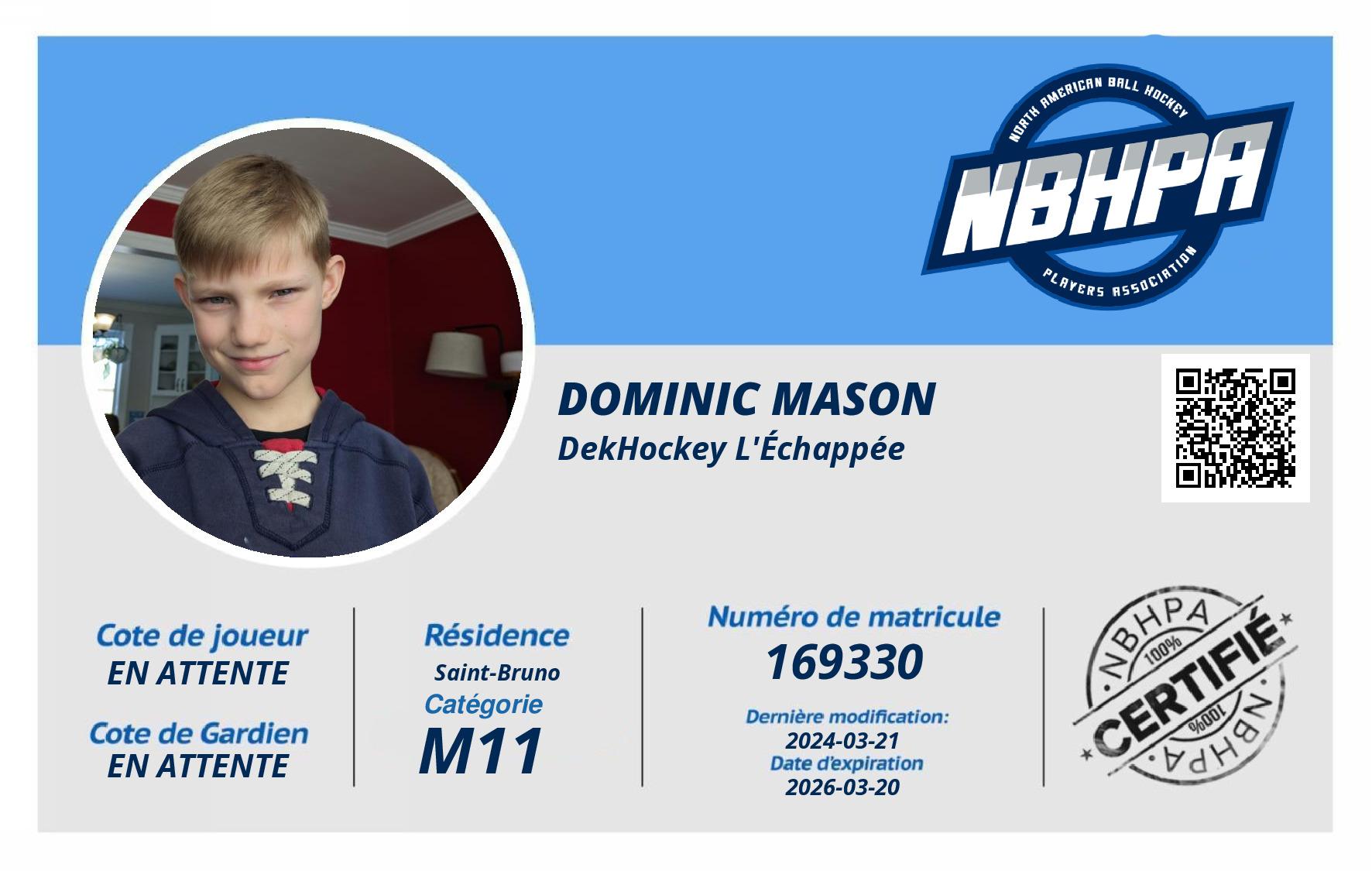Dominic Mason