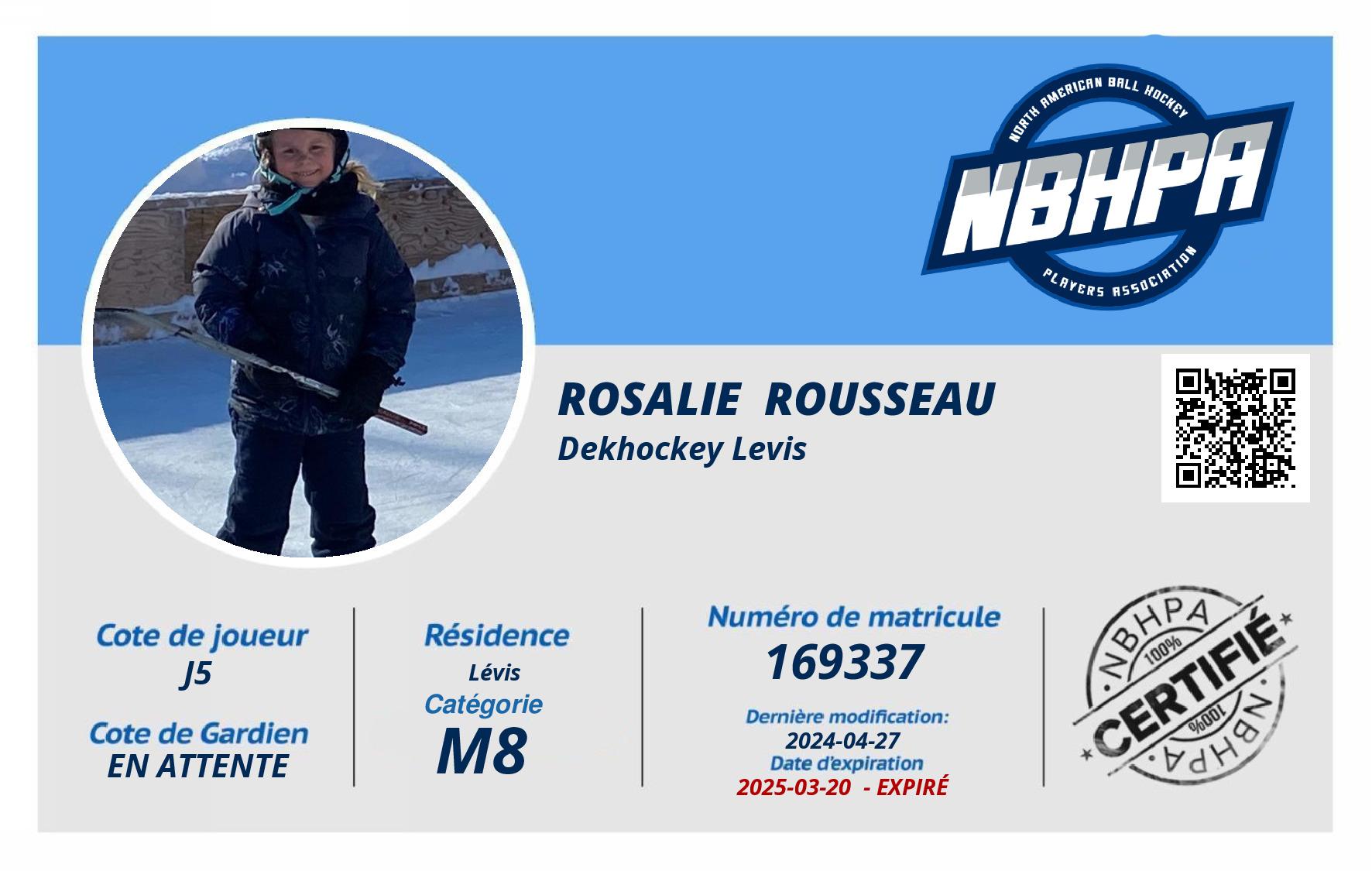 Rosalie  Rousseau 