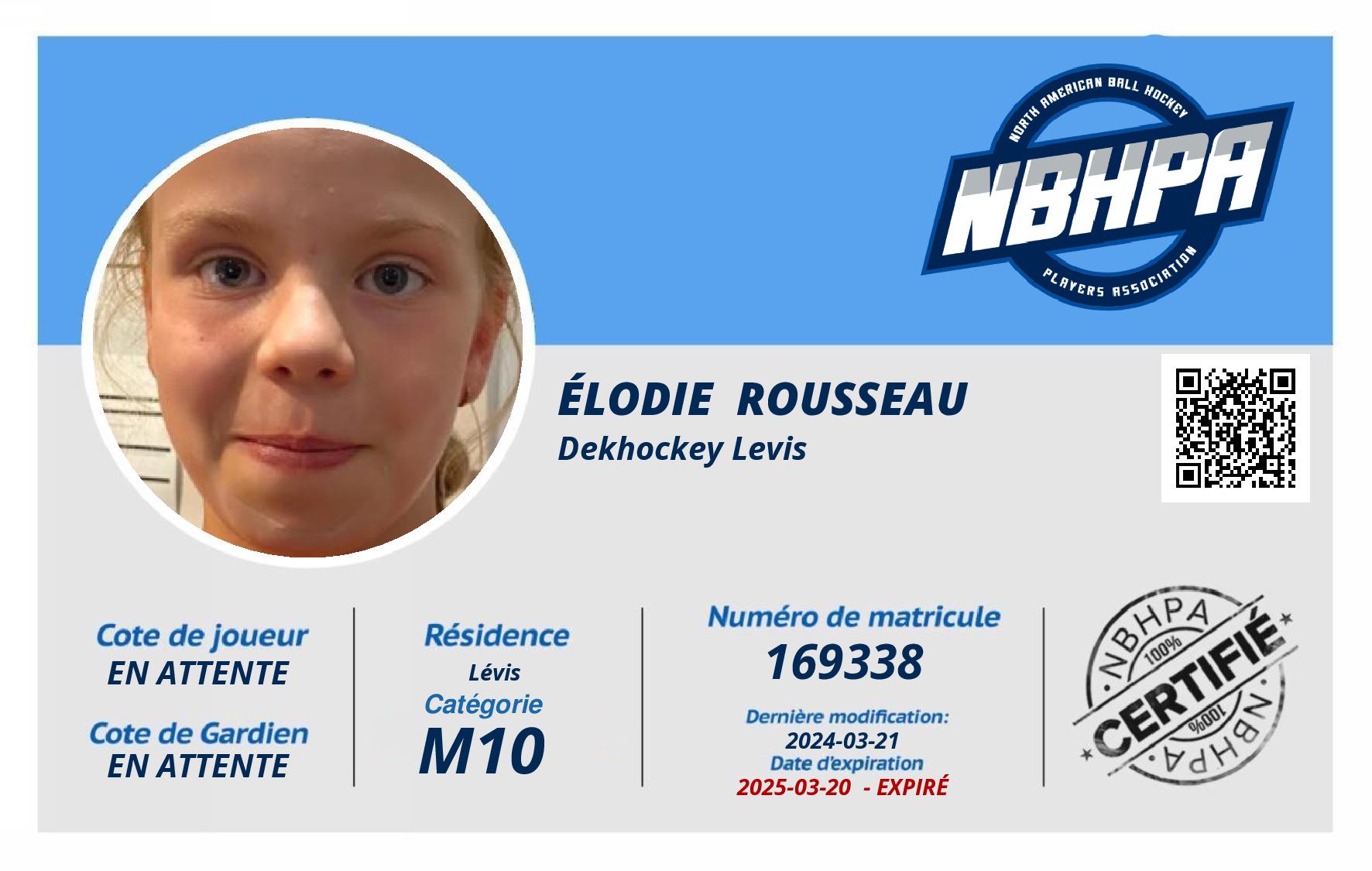 Élodie  Rousseau 