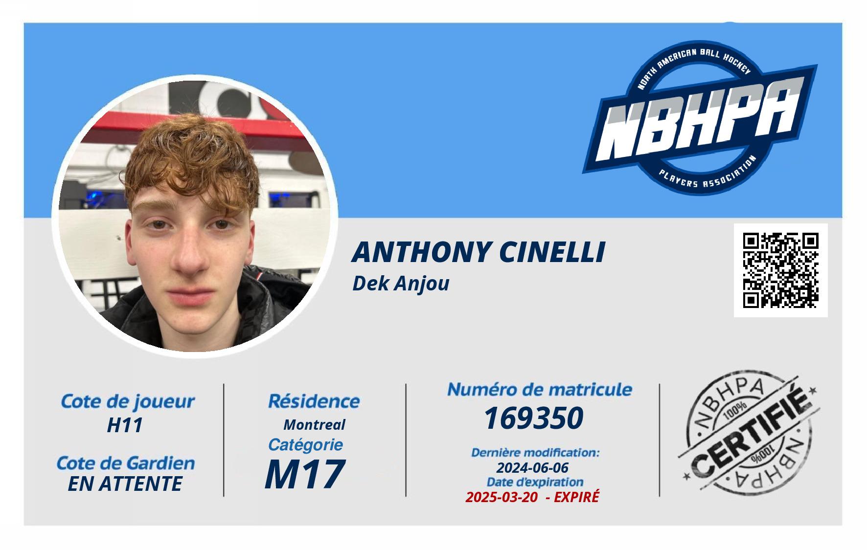 Anthony Cinelli