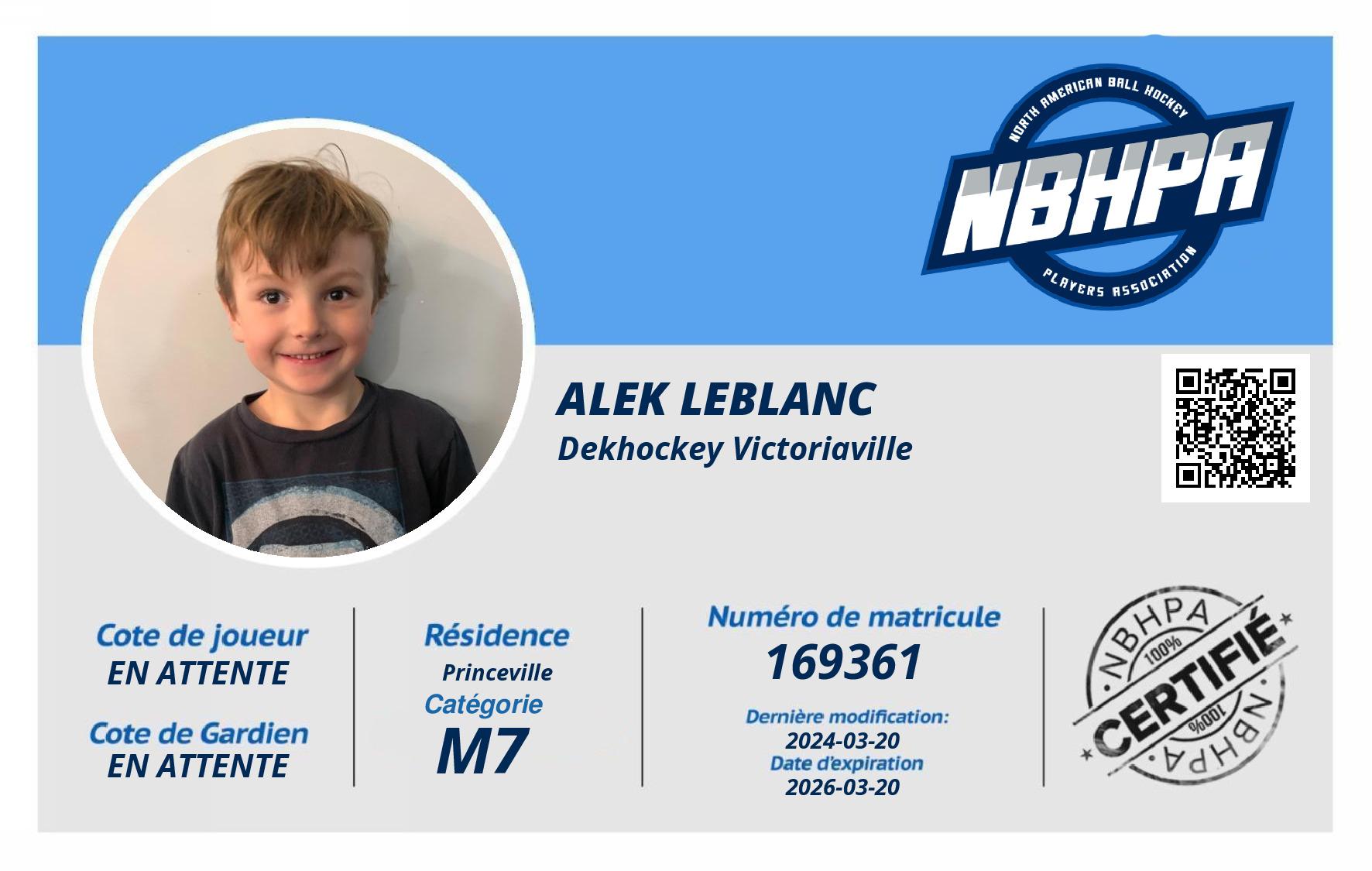 Alek Leblanc