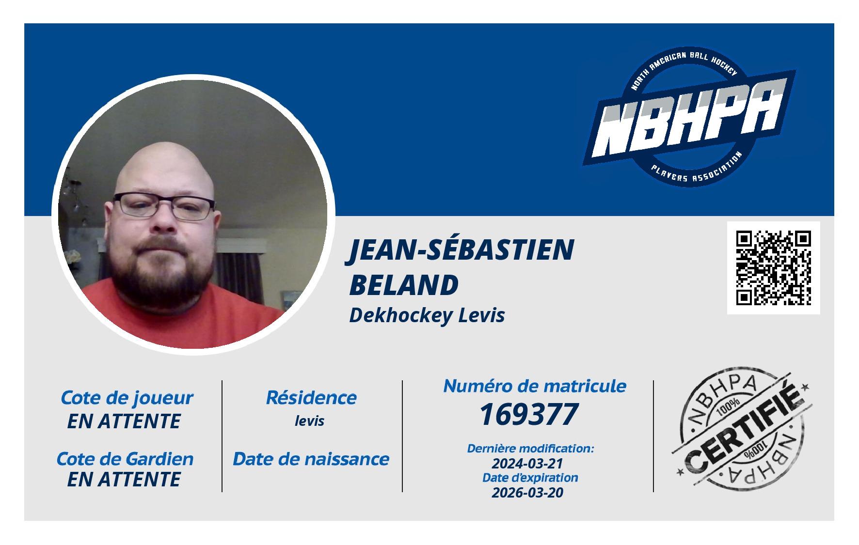 Jean-Sébastien  Beland