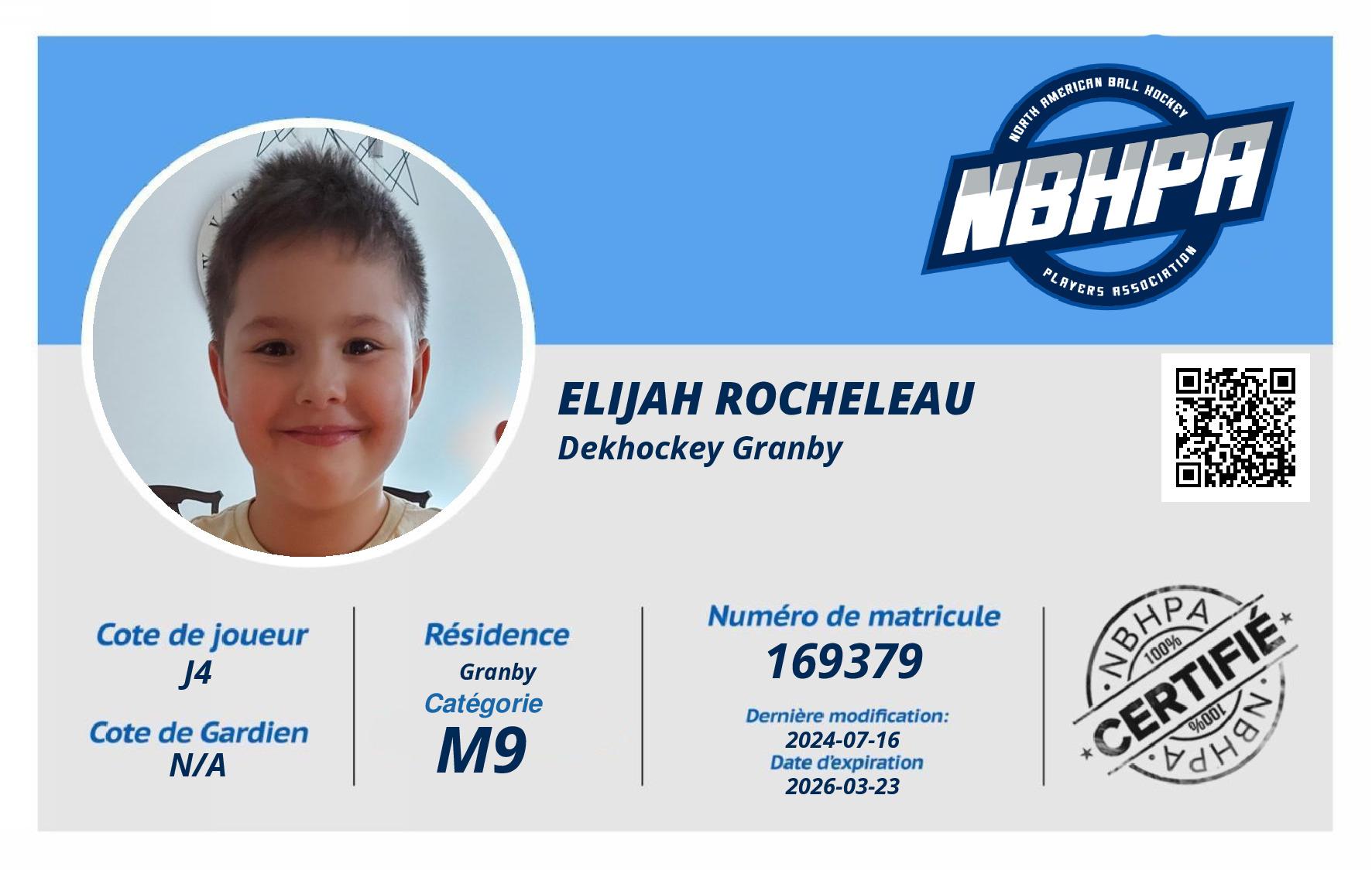 Elijah Rocheleau 