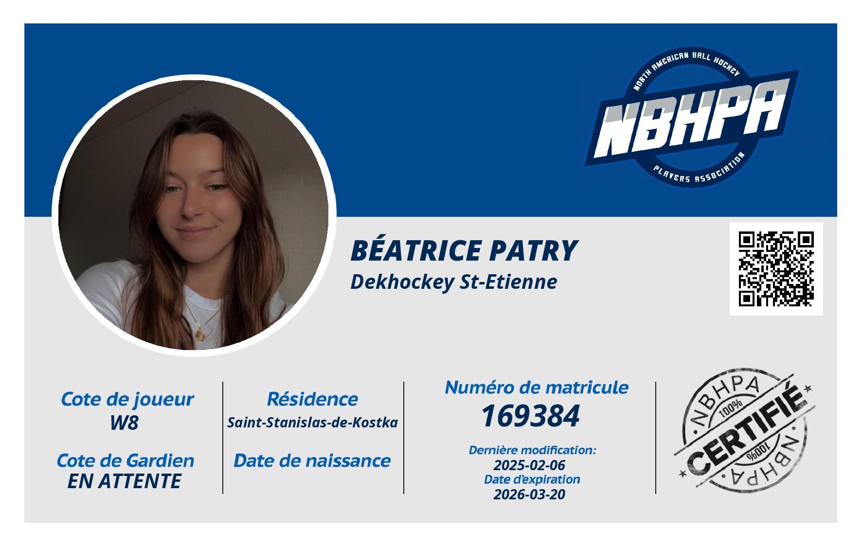 Béatrice Patry