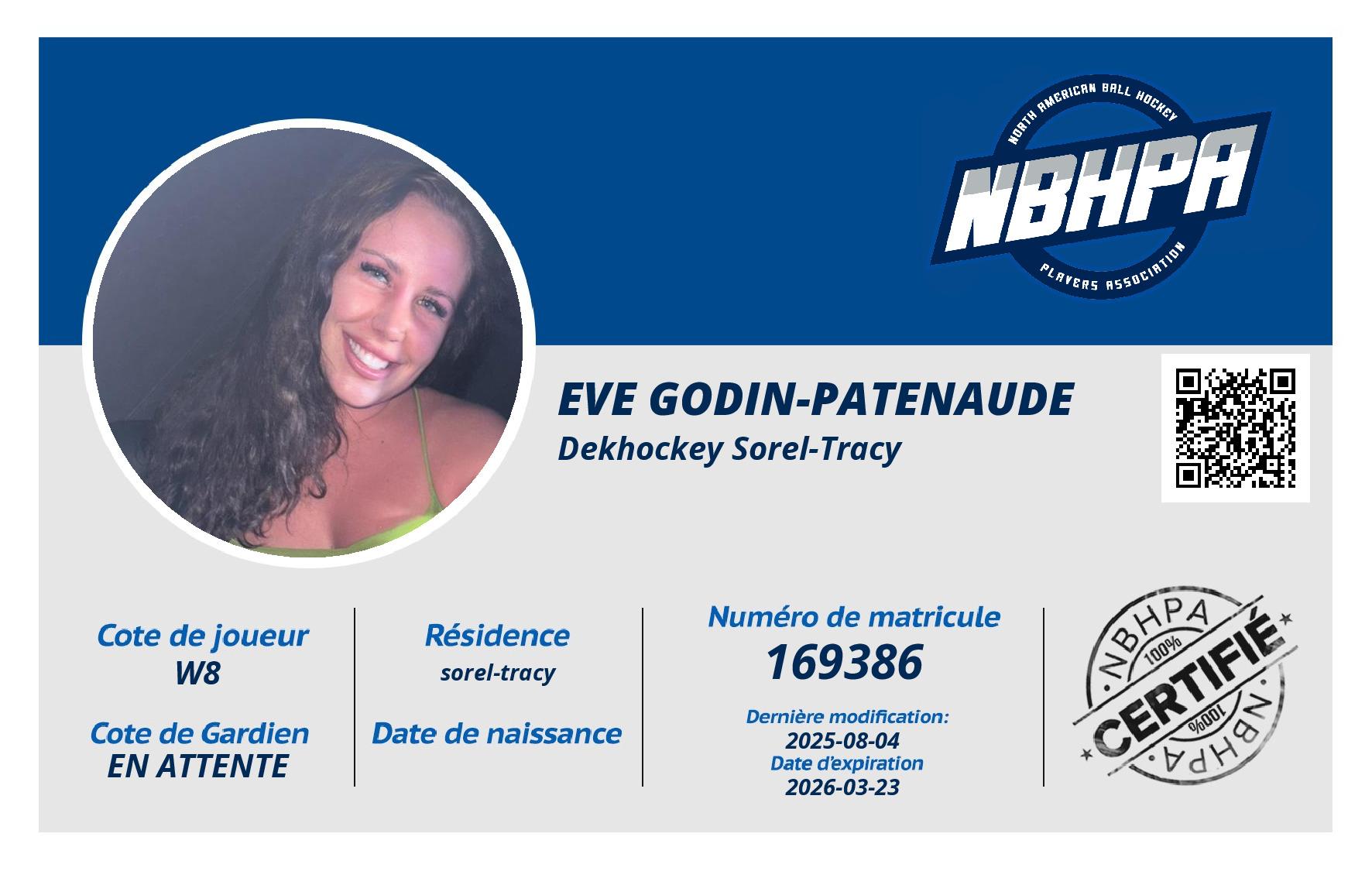 Eve Godin-Patenaude