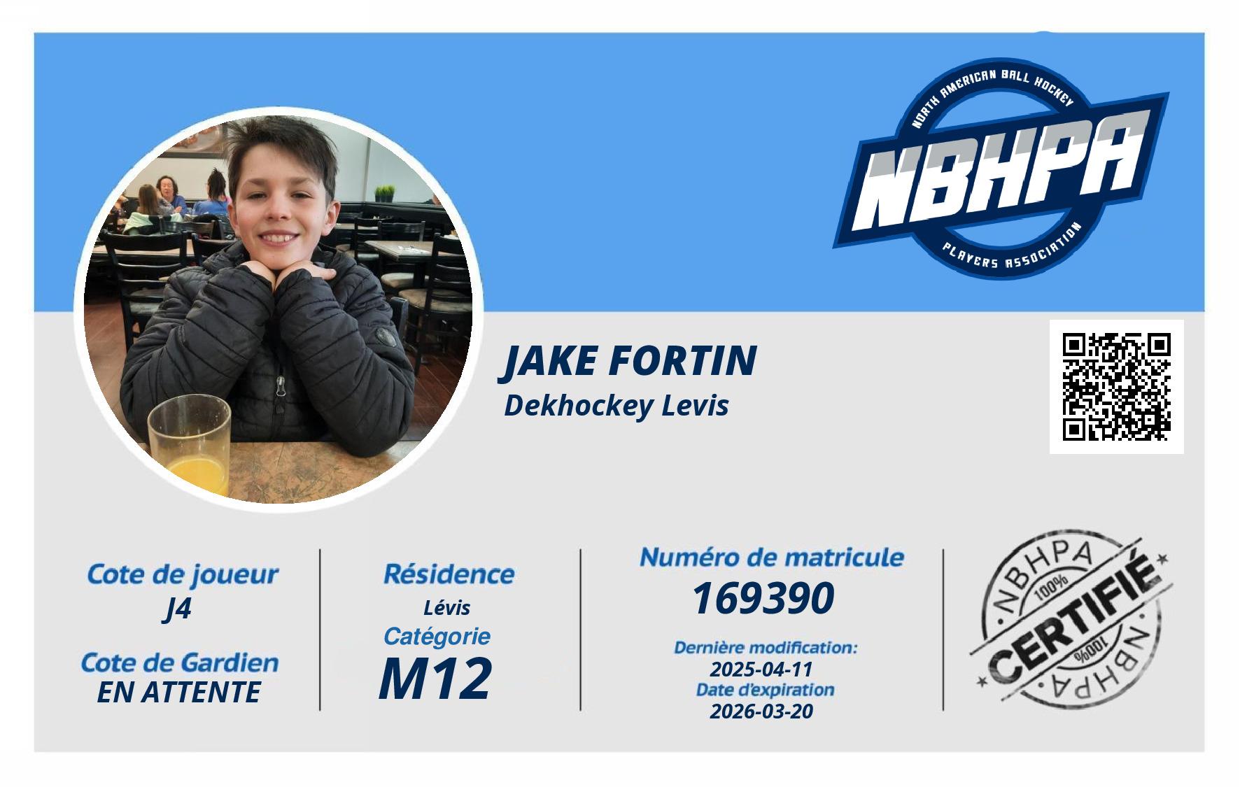 Jake Fortin