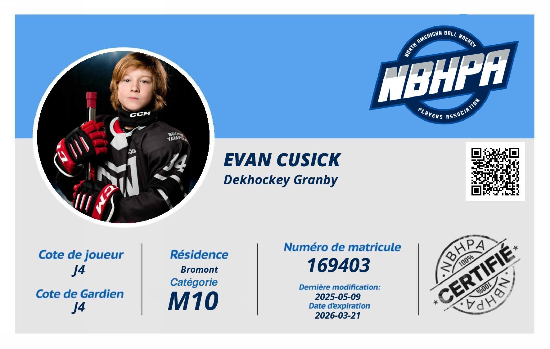 Evan Cusick 
