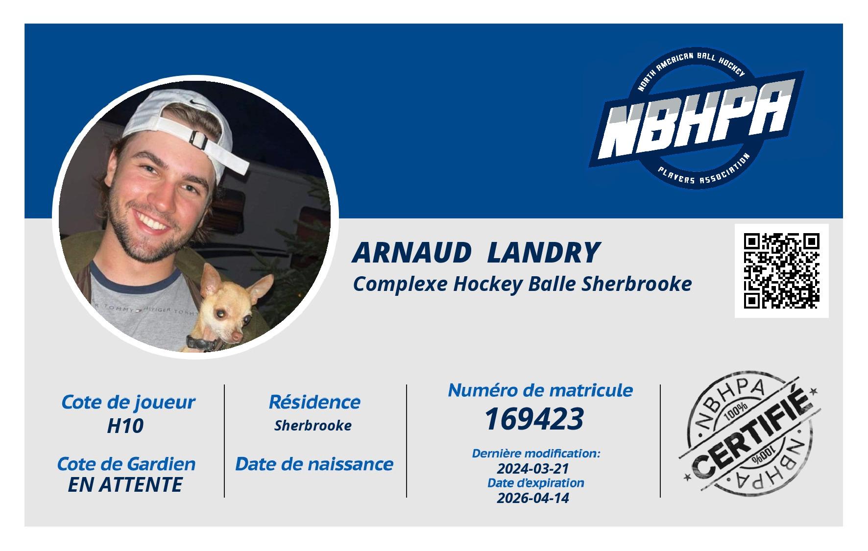 Arnaud  Landry 