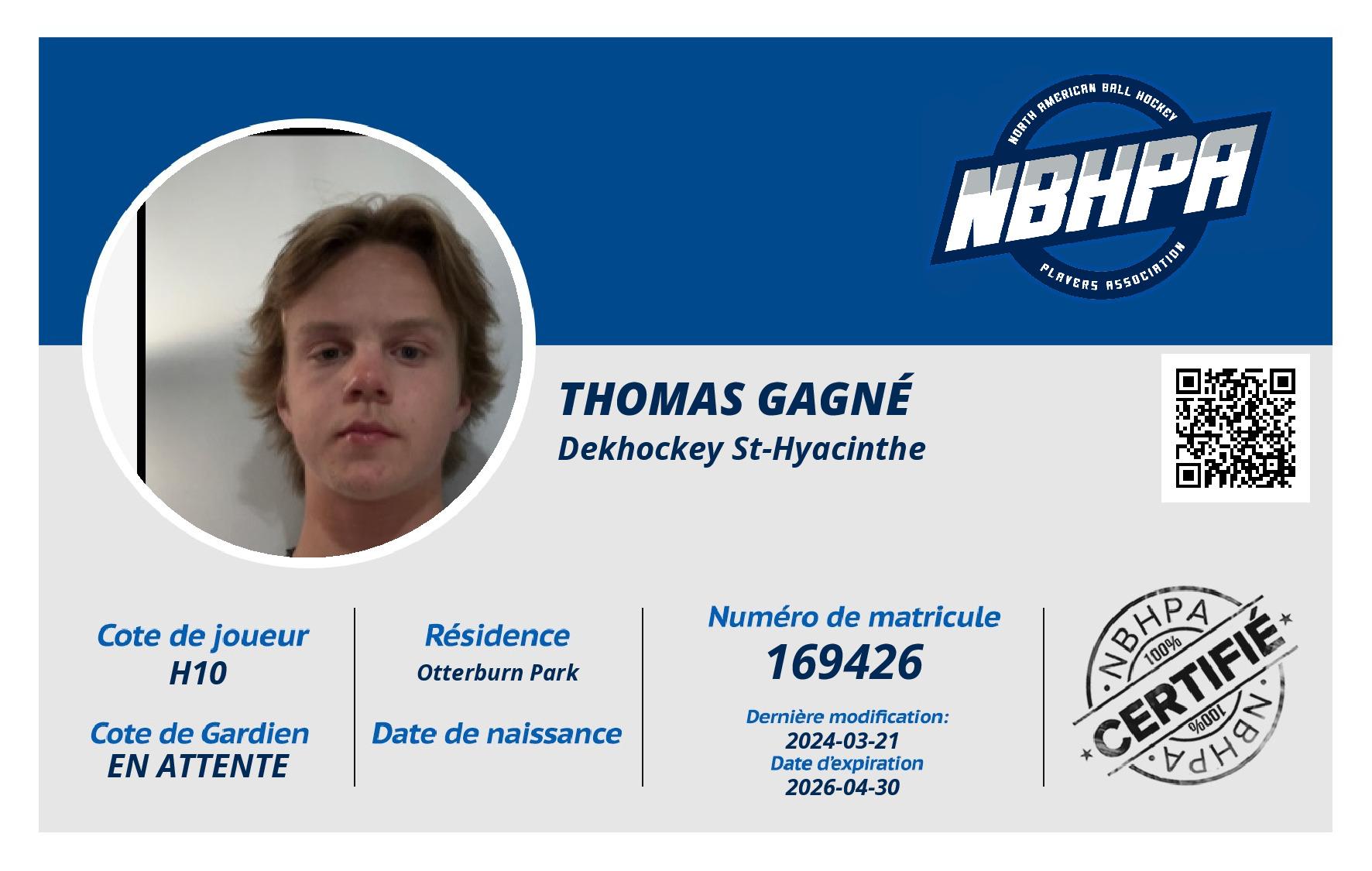 Thomas Gagné 