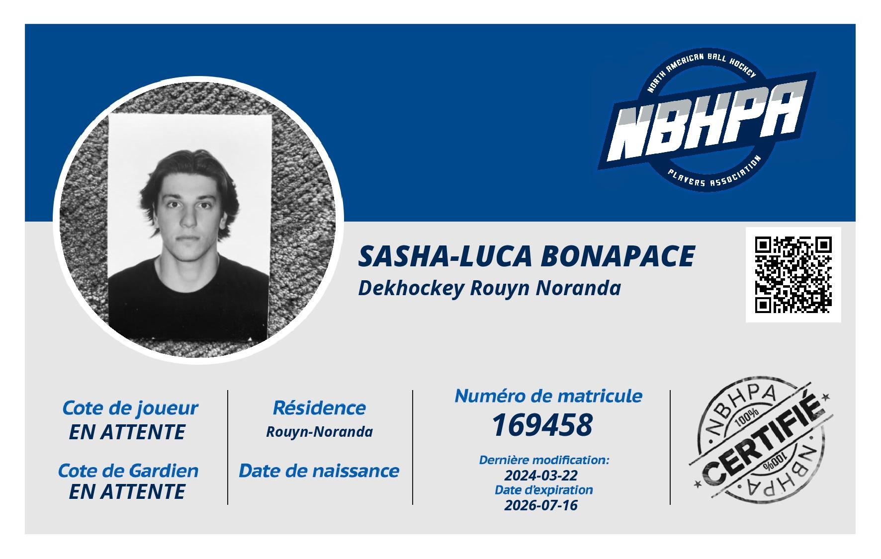 Sasha-Luca Bonapace