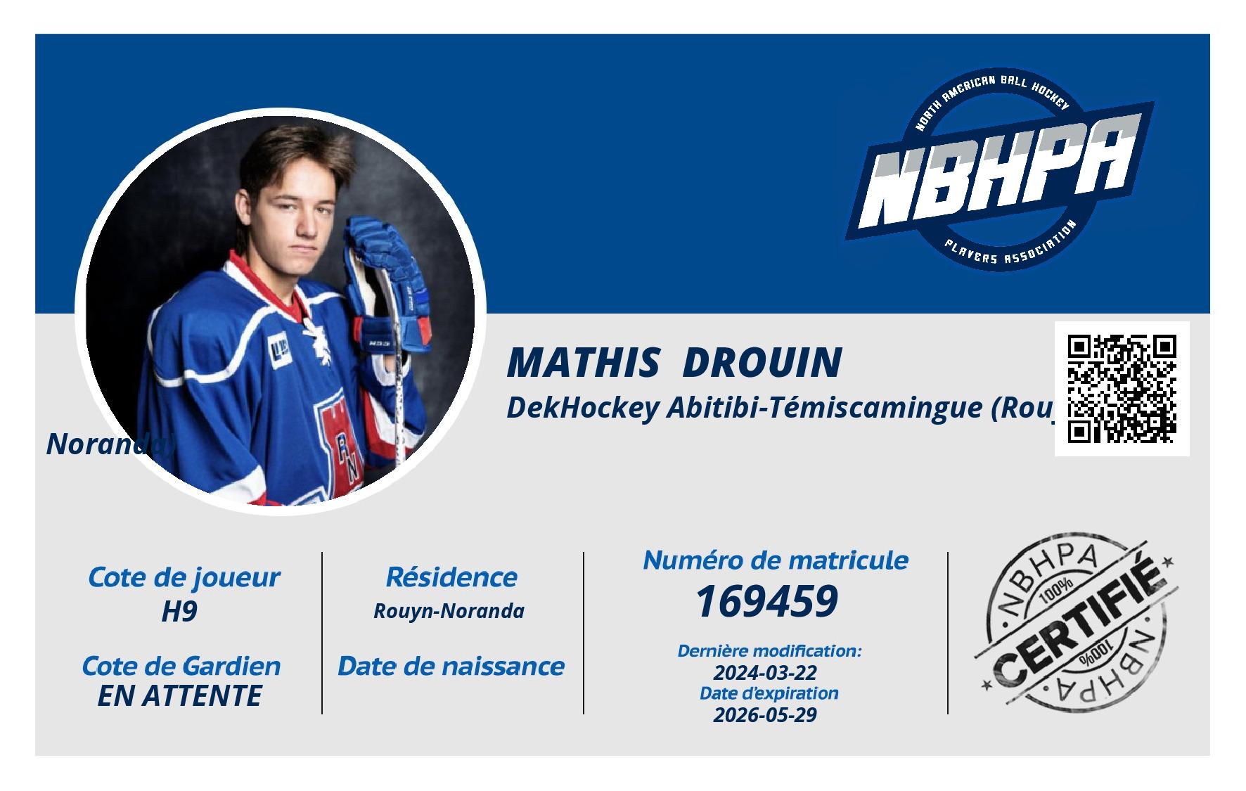 Mathis  Drouin