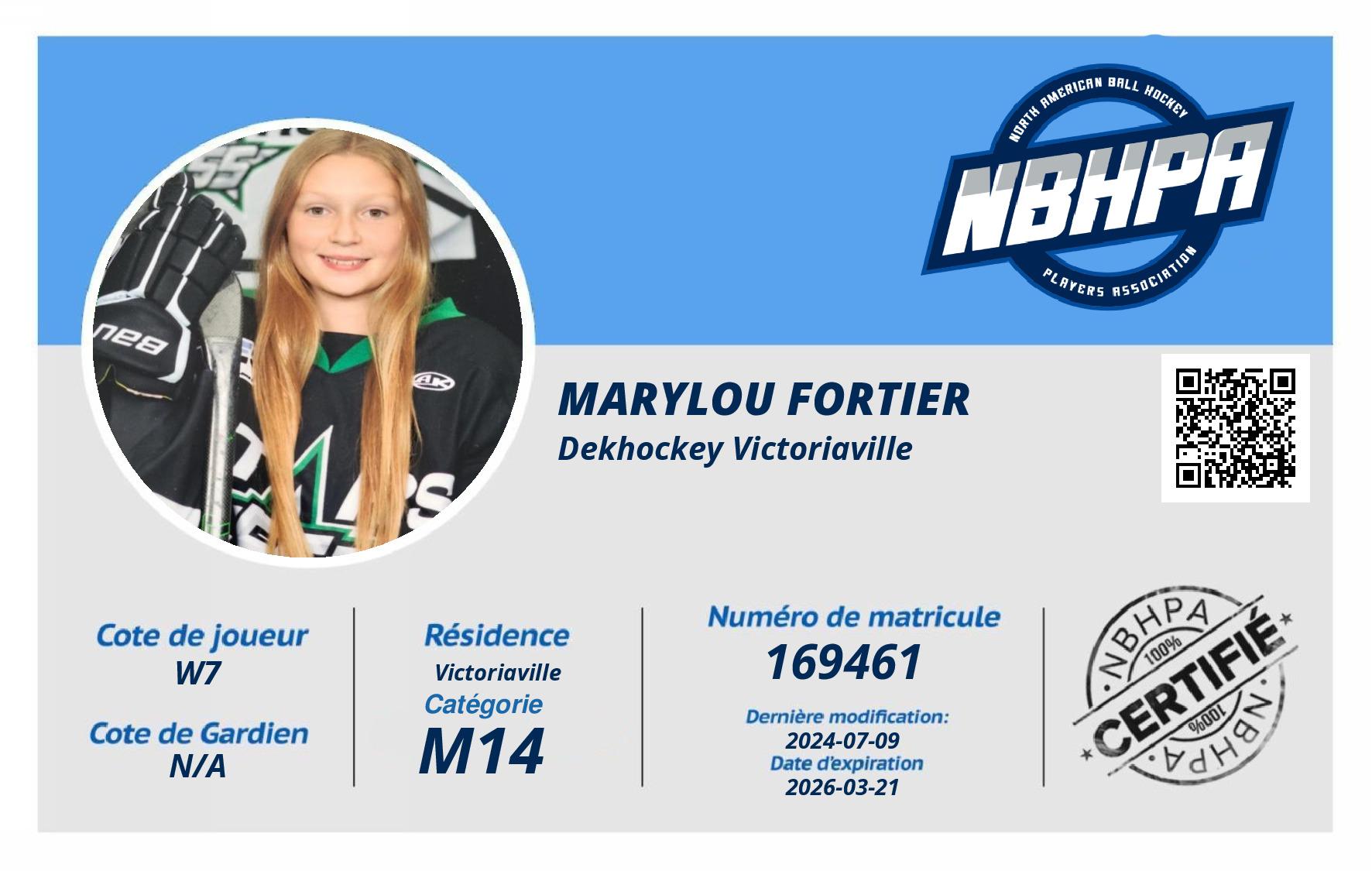 Marylou Fortier