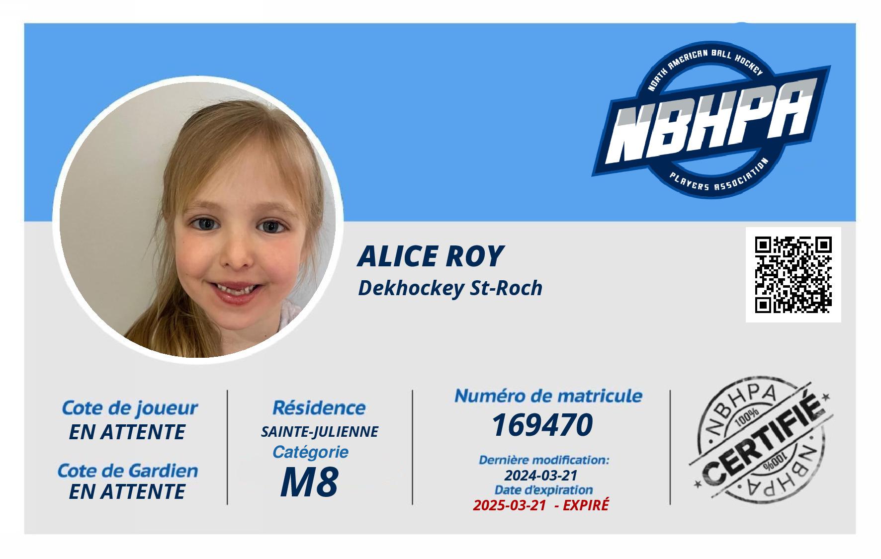 Alice Roy