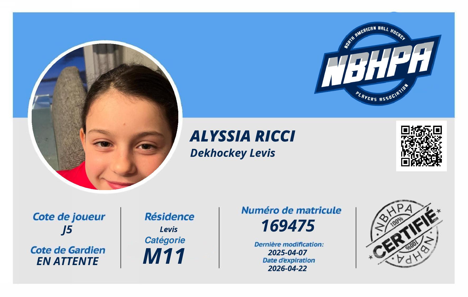 Alyssia Ricci