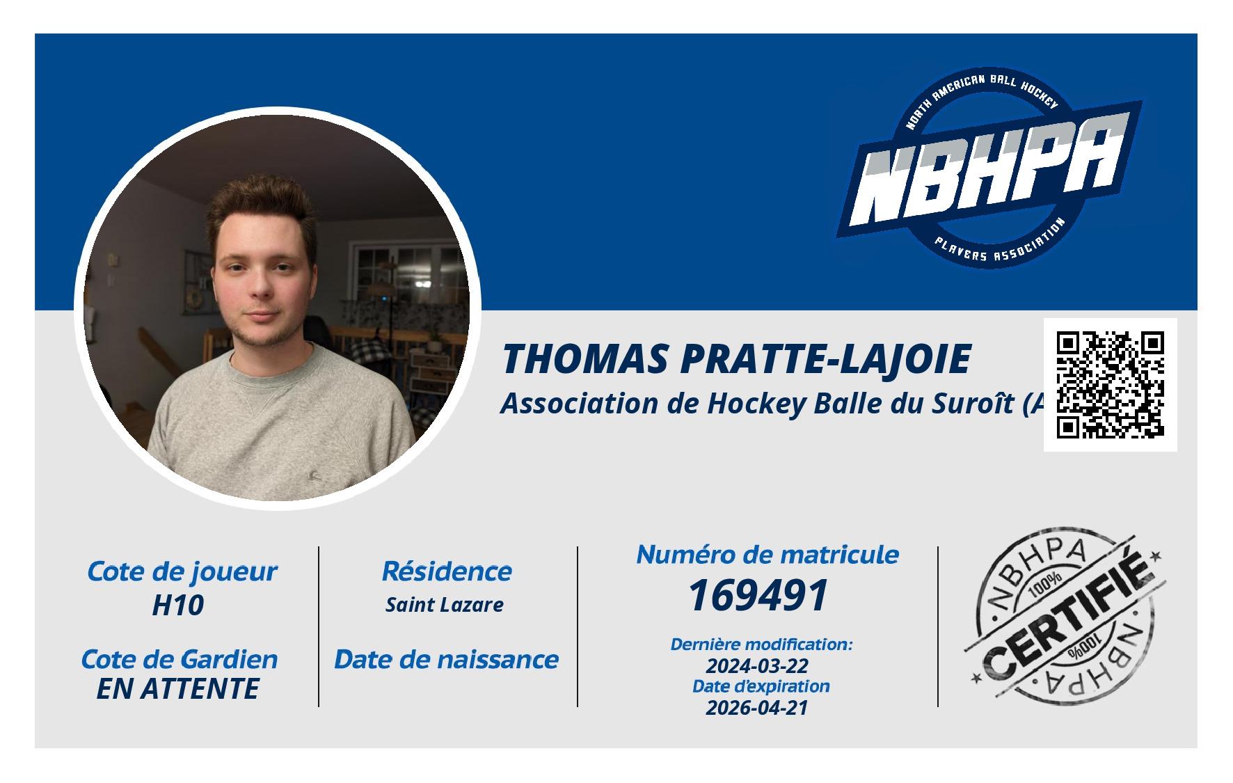 Thomas Pratte-Lajoie 
