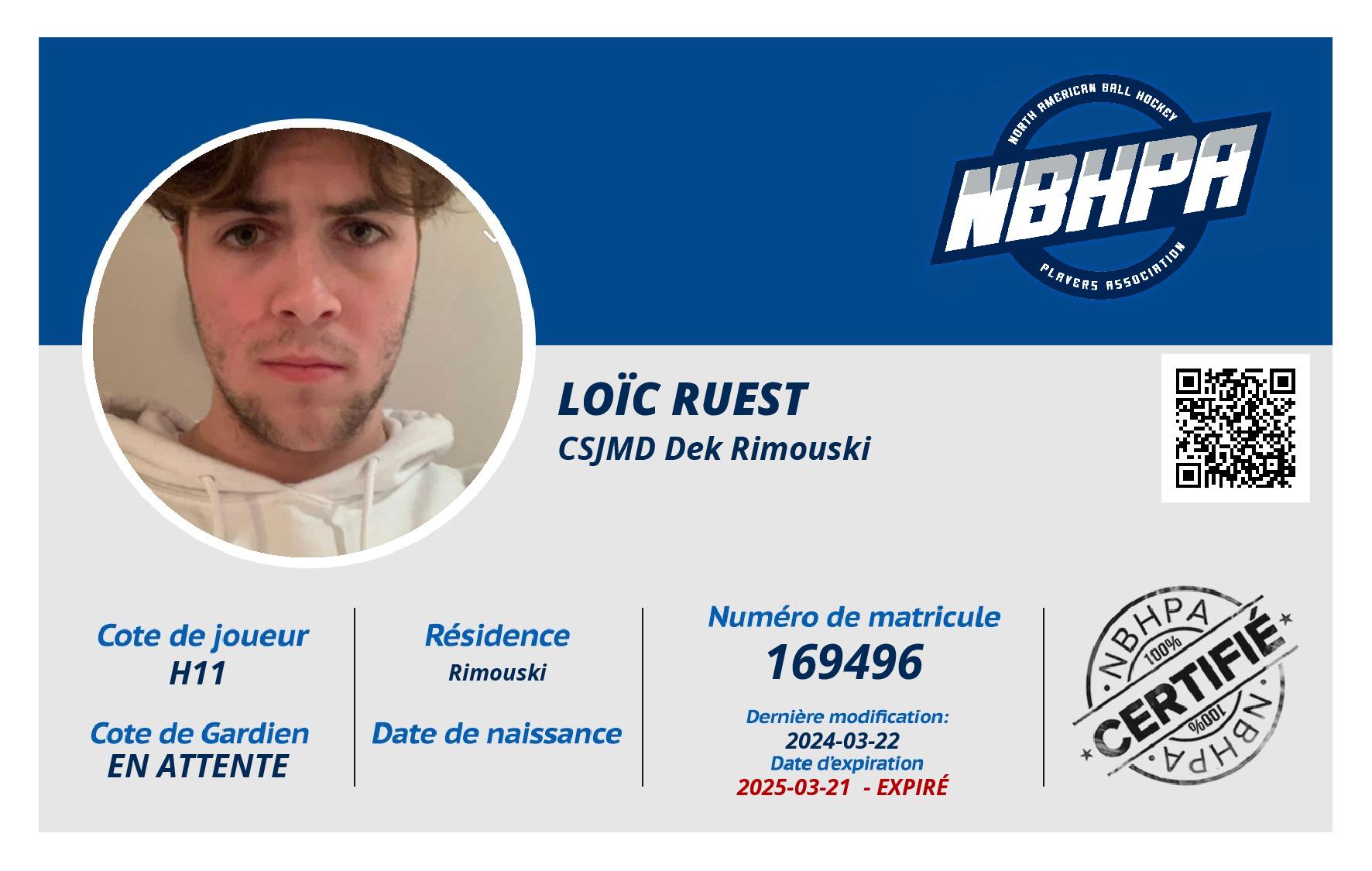 Loïc Ruest