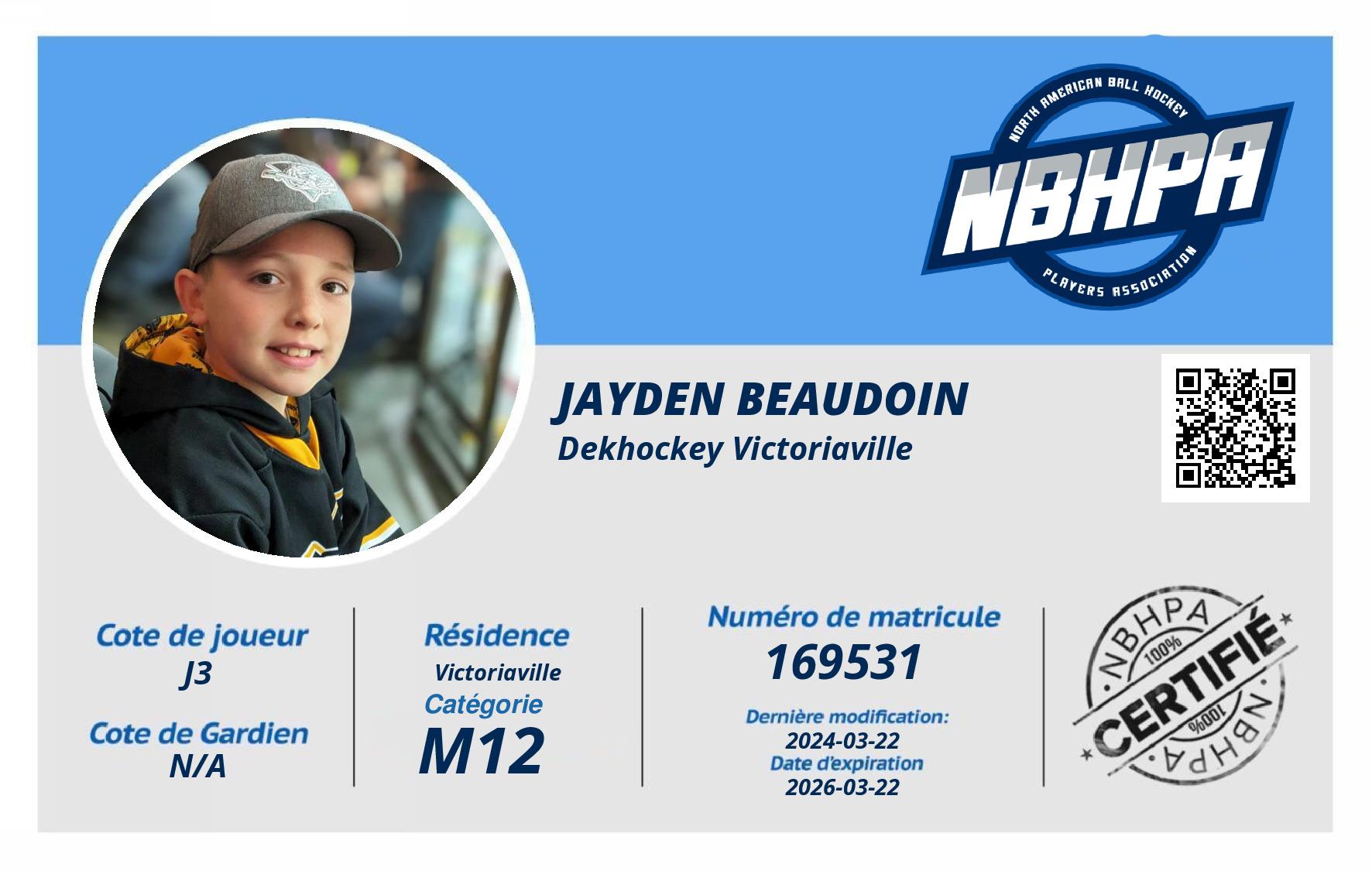 Jayden Beaudoin