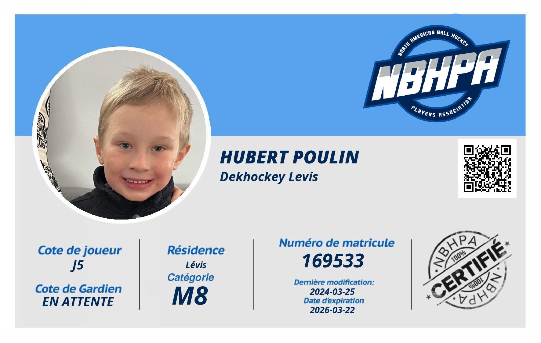 Hubert Poulin