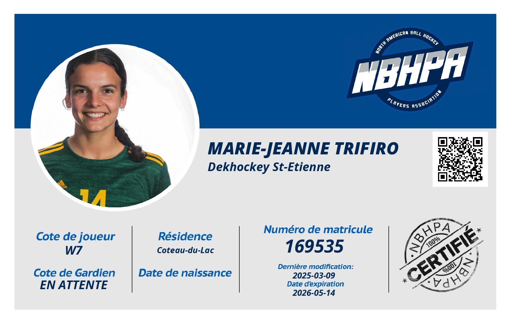 Marie-Jeanne Trifiro