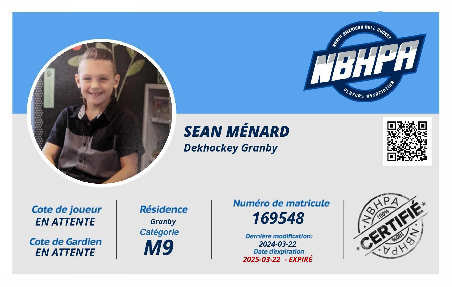 Sean Ménard
