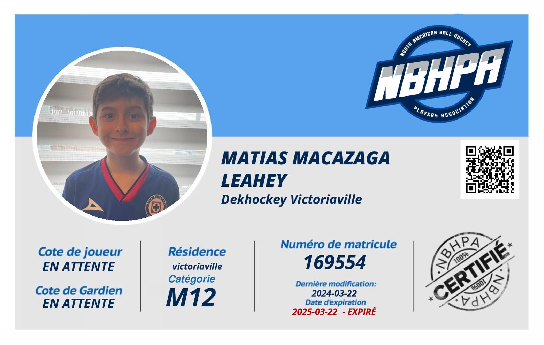 Matias Macazaga Leahey