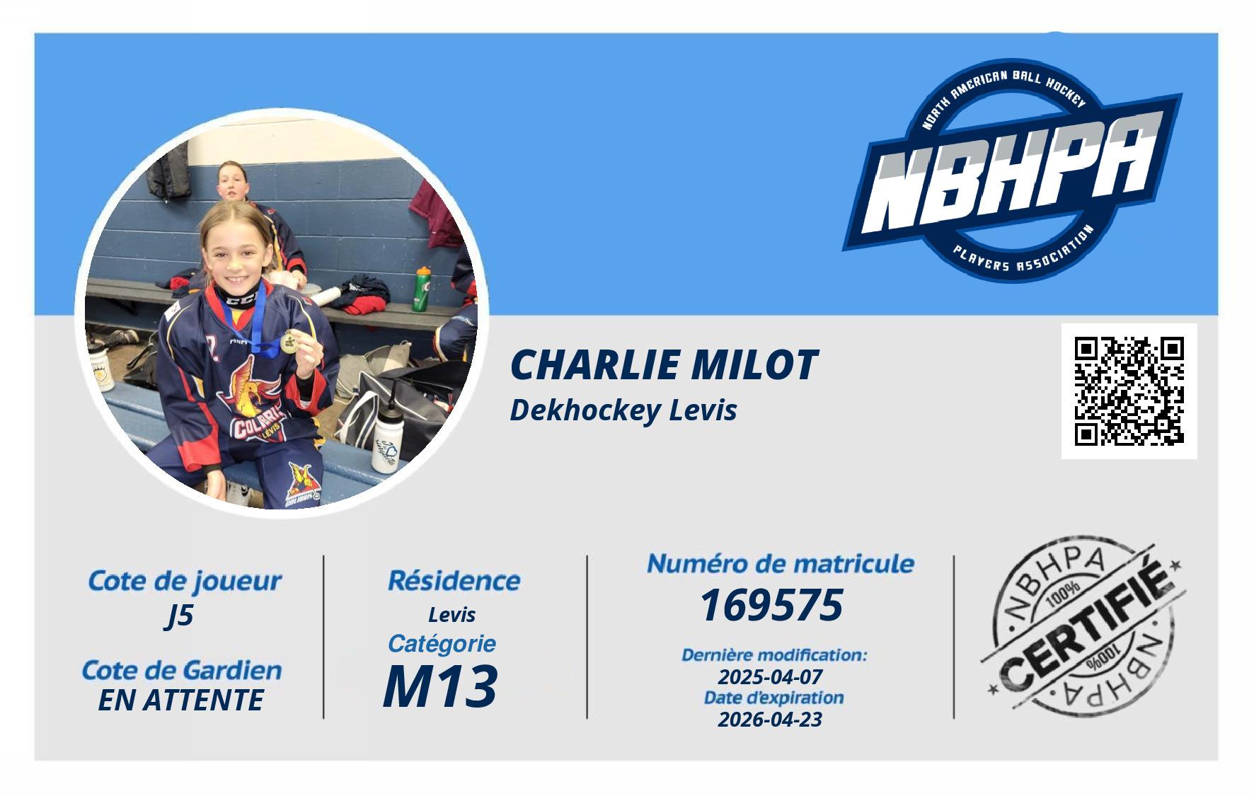 Charlie Milot