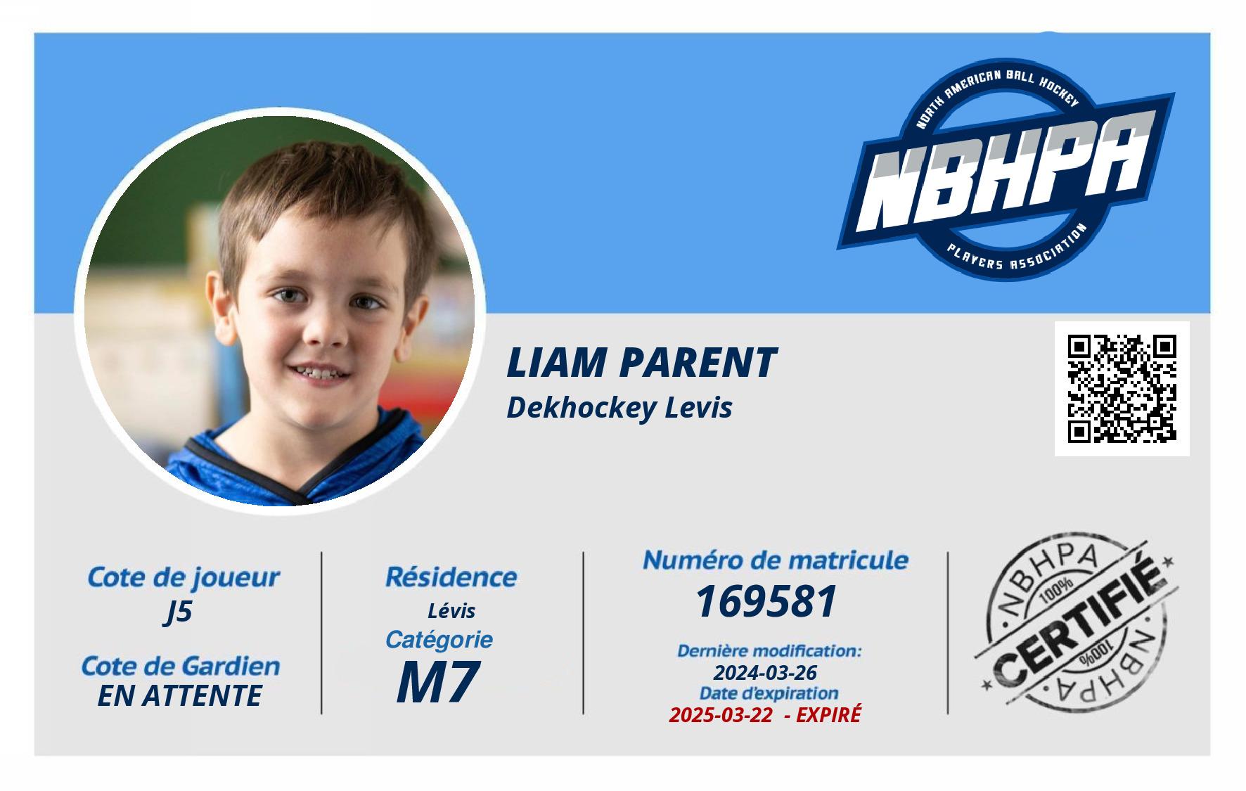 Liam Parent