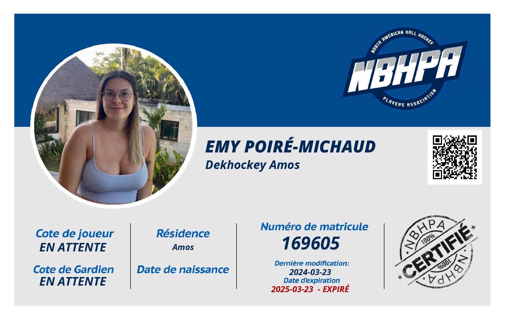 Emy Poiré-Michaud